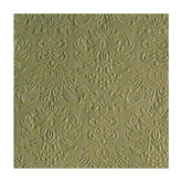 Cocktail Napkins Green Leaf Set of 15